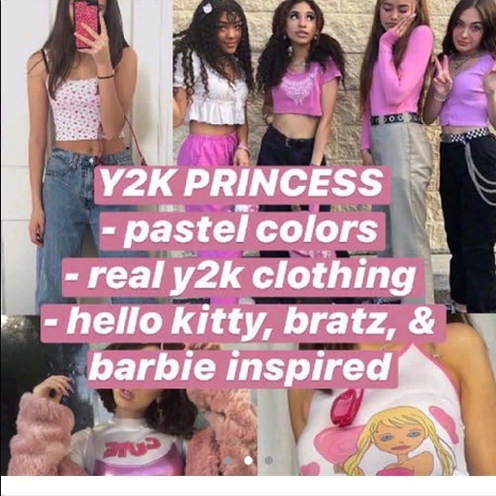 Y2k princess style bundle